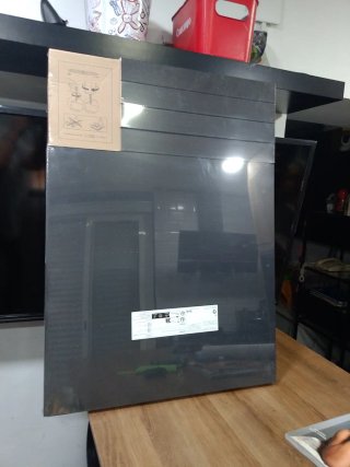 Mesa LACK IKEA Negra 55x55cm