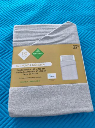 Set Funda Nórdica TEX HOME Gris