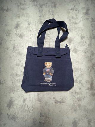 Bolso Tote Polo Bear Ralph Lauren Azul