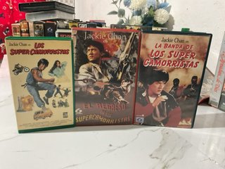 3 Películas VHS Jackie Chan