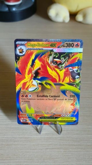 Carta Pokémon Mega-Emboar EX PROMO