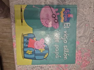Libro Pepa pig EL VIEJO SILLON DE PAPA