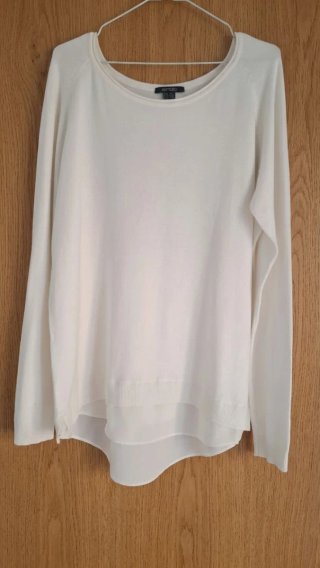 Jersey de punto beige talla XL