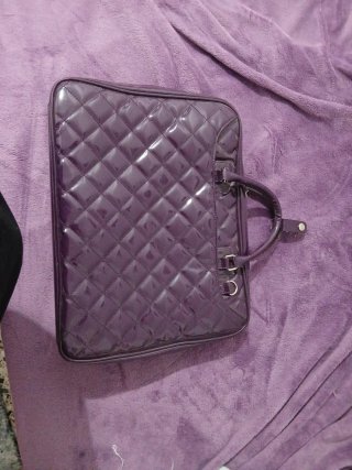 Funda para Portátil Acolchada Morada