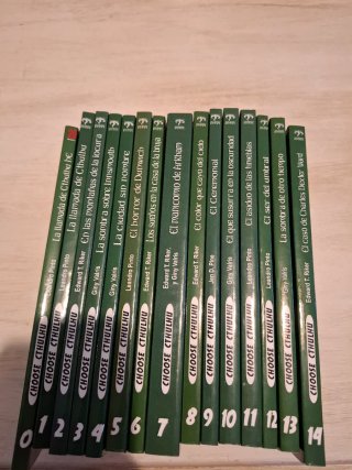 Colección completa Choose Cthulhu 15 librojuegos