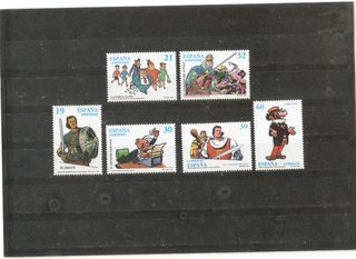 Colección 6 Sellos de Cómics Españoles