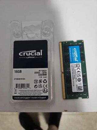 Memoria RAM Crucial 16GB DDR4 SODIMM