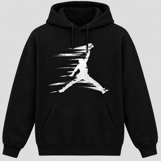 Sudadera Jordan Negra con Capucha