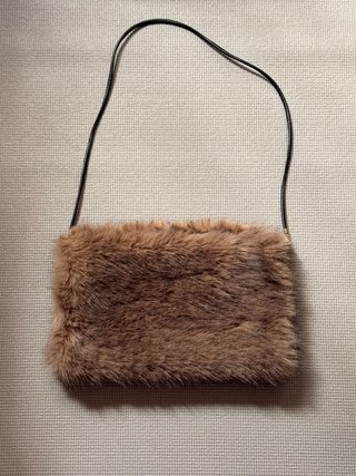 Bolso de Piel Sintética Marrón