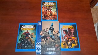Lote Cómics DCSos (Tapa Dura Salvat + 3 DC Pocket)