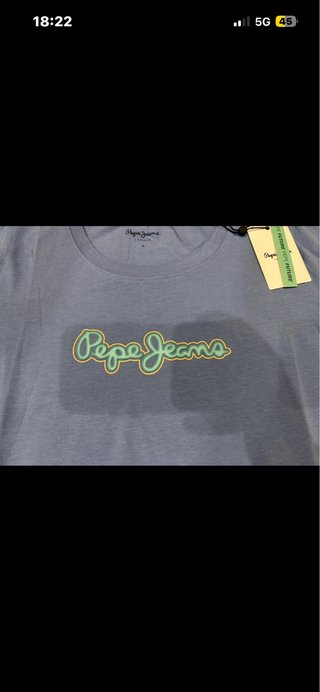 Camiseta Pepe Jeans Azul Talla M