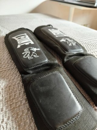 Espinilleras Leone Muay Thai MMA Kick Boxing L