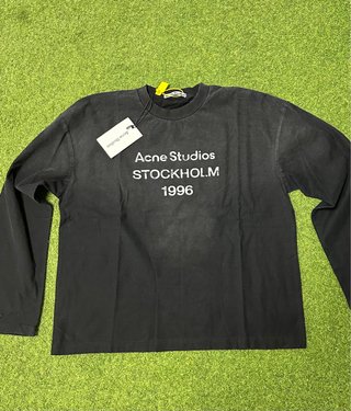 Camiseta Manga Larga Acne Studios Negra