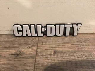 Logo Call of Duty en 3D