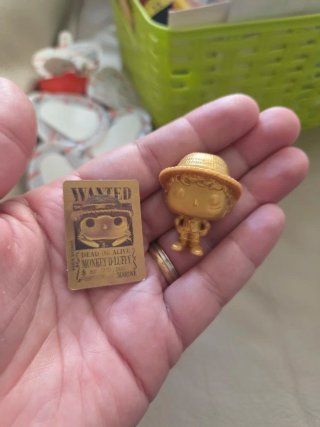 Funko Pop Gold Monkey D. Luffy