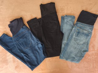 4 Pantalones Premamá Talla 38