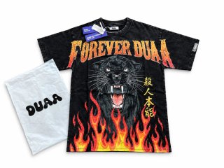 Camiseta DUAA Negra con Estampado