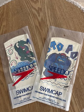 2 Gorros de Natación Speedo