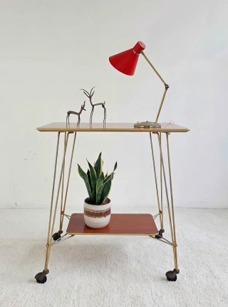 Mesita | Carrito auxiliar Mid Century | 60s