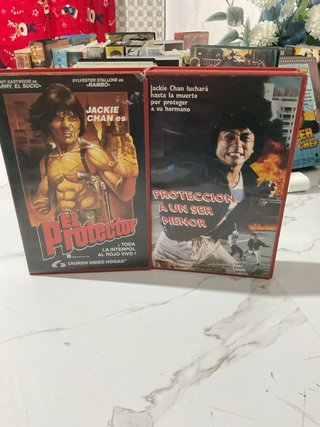 2 Películas VHS Jackie Chan