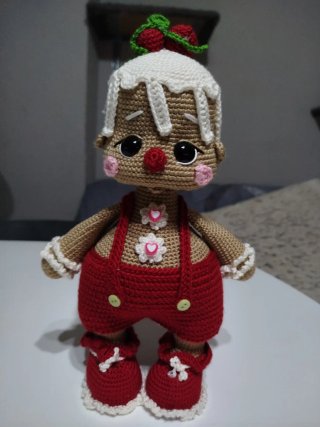 Muñeco de Jengibre Amigurumi