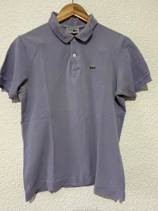 Polo Lacoste Vintage Morado