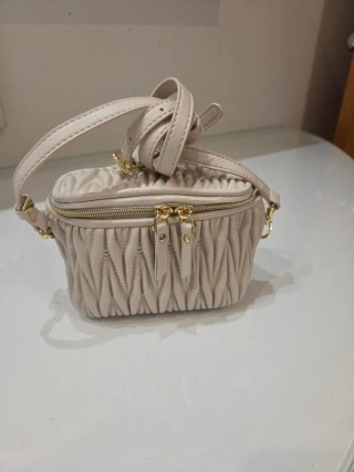 Bolso Neceser Beige