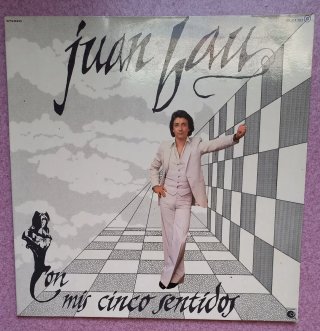 Vinilo Juan Bau - Con mis cinco sentidos