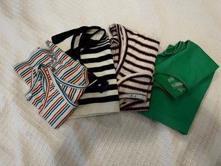 Pack de 4 tops talla S