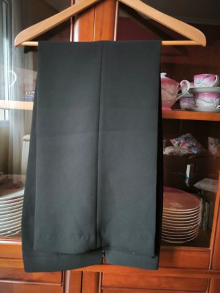 Pantalón Palazzo Negro Talla 48