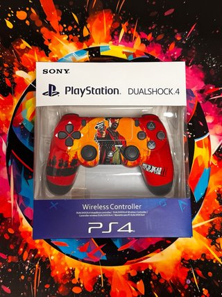 •MANDO PS4 PERSONALIZADO RED DEAD REDEMPTION 2•