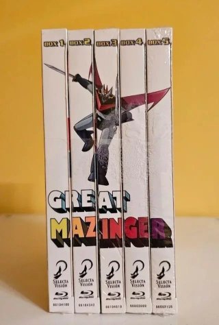 ENVIO GREAT MAZINGER SERIE COMPLETA BD PRECINTADO