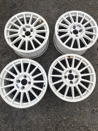 4 Llantas Braid 17/4x108 Blancas