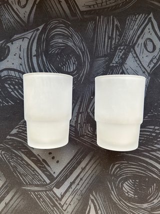 Set de 2 Vasos de Vidrio