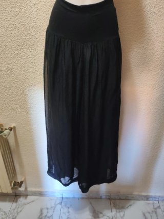 Pantalón Negro Fluido