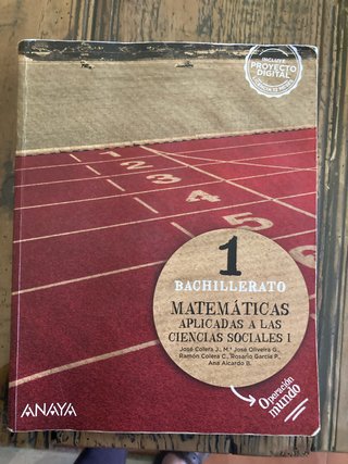 Matemáticas aplicadas a las Ciencias Sociales I...