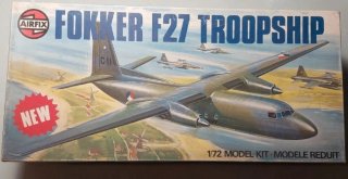 Maqueta Avión Airfix Fokker F27 1:72
