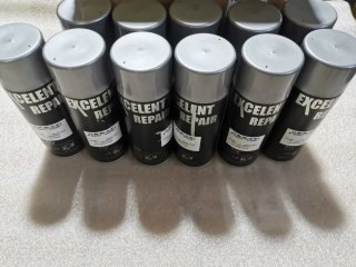 Lote de 11 Sprays de Pintura para Llantas