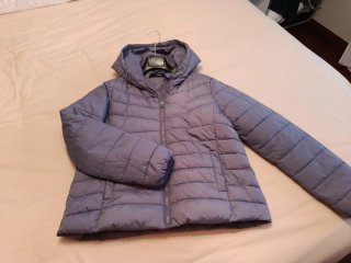 Anorak corto Lefties gris talla XL