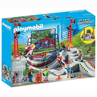 PLAYMOBIL PARQUE DE SKATE  70168