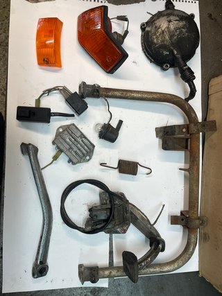 Lote de piezas para Vespa 200