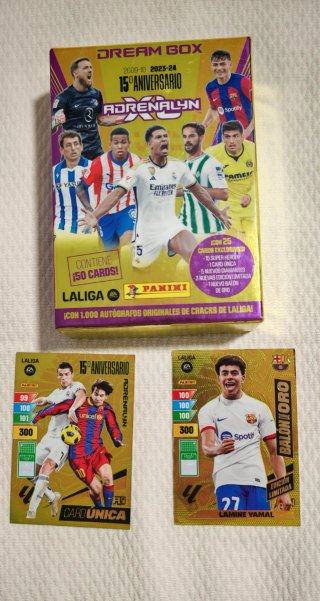 Pack Dream Box 23-24 Adrenalyn XL Panini