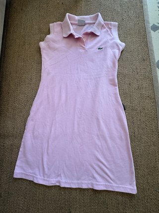 Vestido Polo Lacoste Rosa