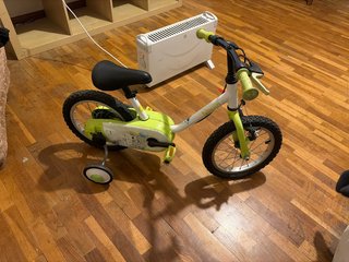 Bicicleta Infantil Btwin con Ruedines