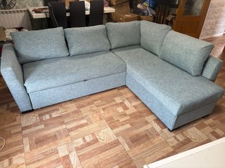Sofá Cama Chaiselongue Azul