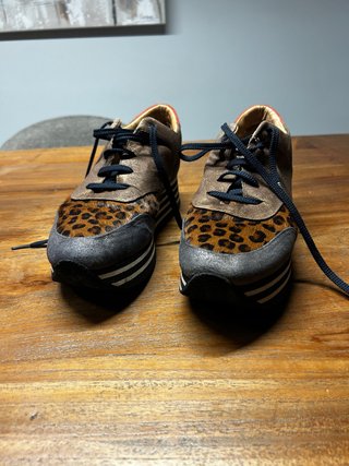 Zapatillas de Plataforma con Estampado Leopardo