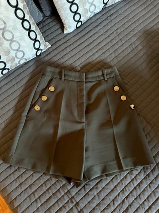 Bermudas Zara Verde Oliva