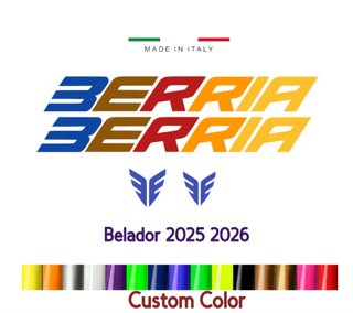 Adesivi BERRIA Belador 2025 > 2026 Sovrapponibili*