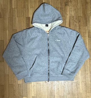 Chaqueta con capucha Corteiz Gris