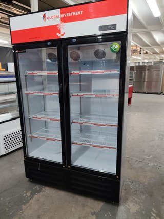Nevera de Bebidas de 2 Puertas
